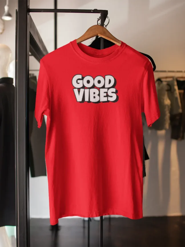 Good Vibes Printed Tshirt