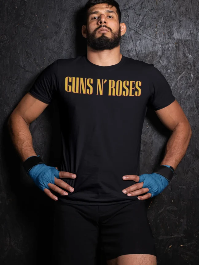 Guns and Roses T-shirt Black