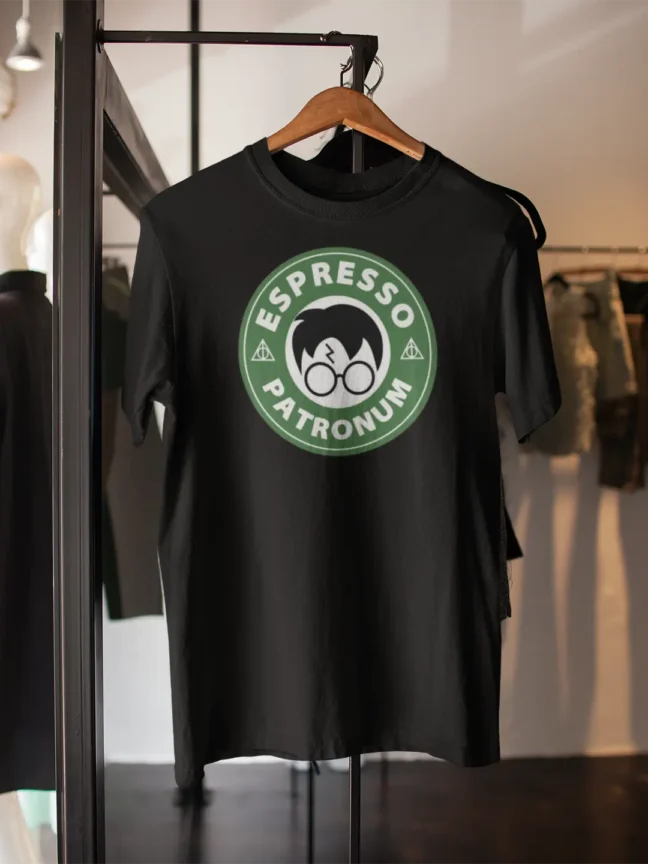 Harry Potter Espresso Petronum Black T-shirt