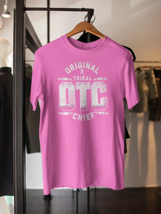 OTC Printed Printed Lavender Colour T-shirt