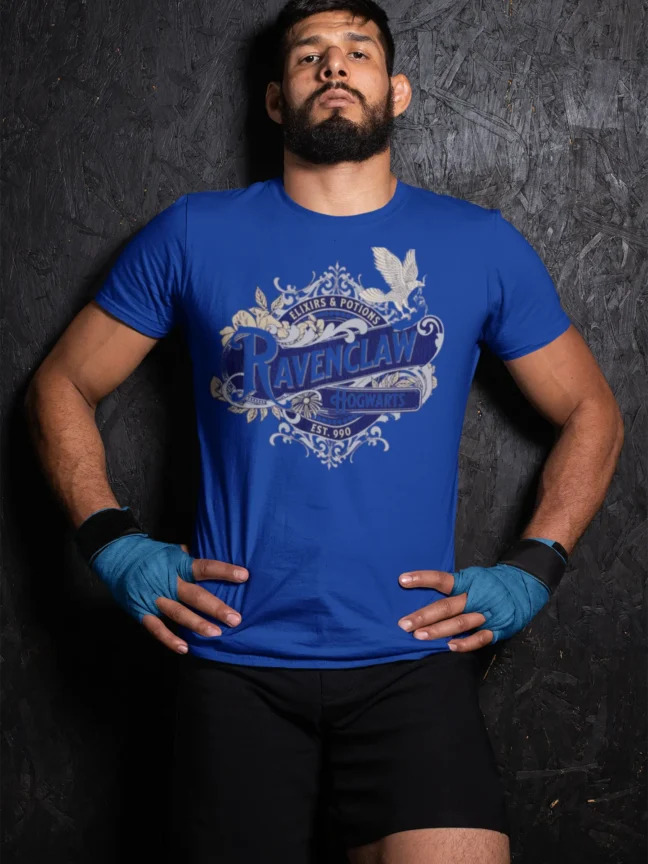 Harry Potter Ravenclaw printed royal blue colour t-shirt