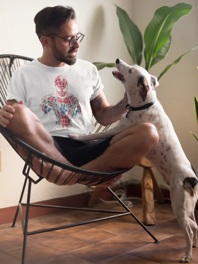 Spider Man printed White colour t-shirt