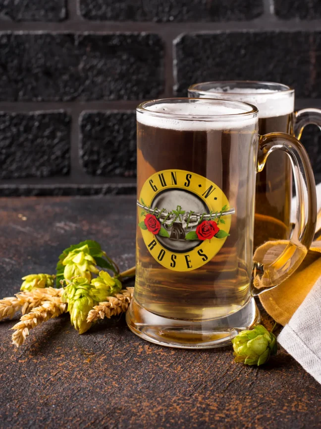 Guns and Roses Beer Mug