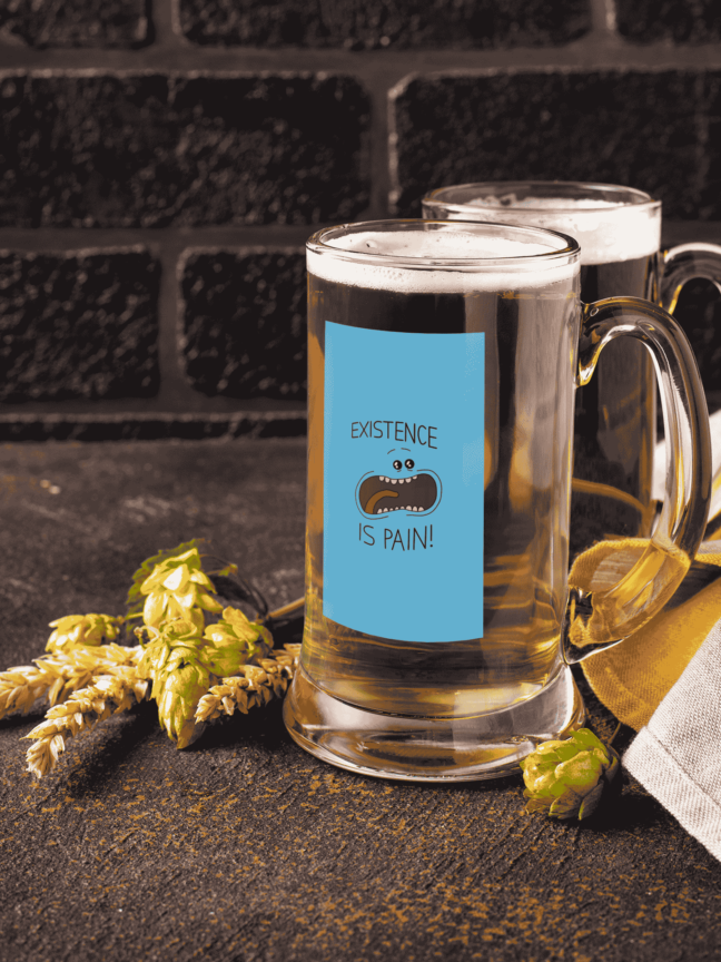 Rick and Morty Beer Mug