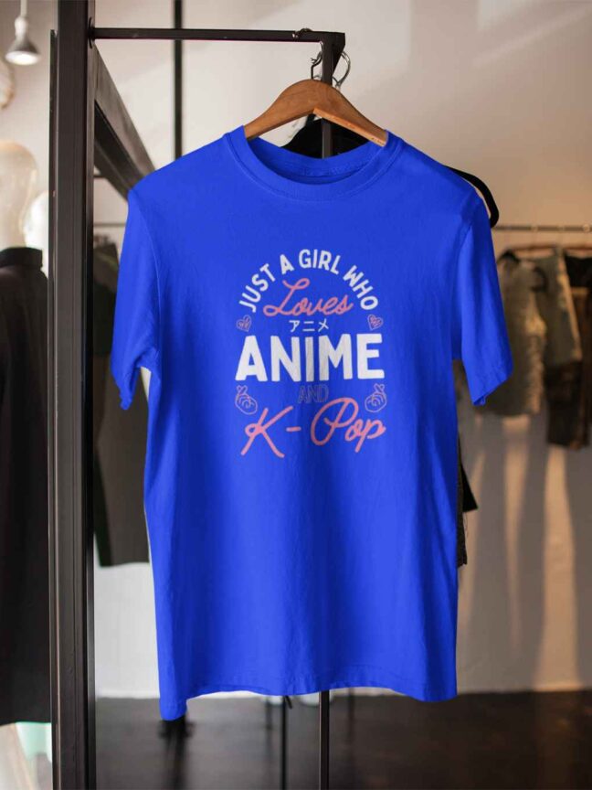 ANIME JUST A GIRL T SHIRT