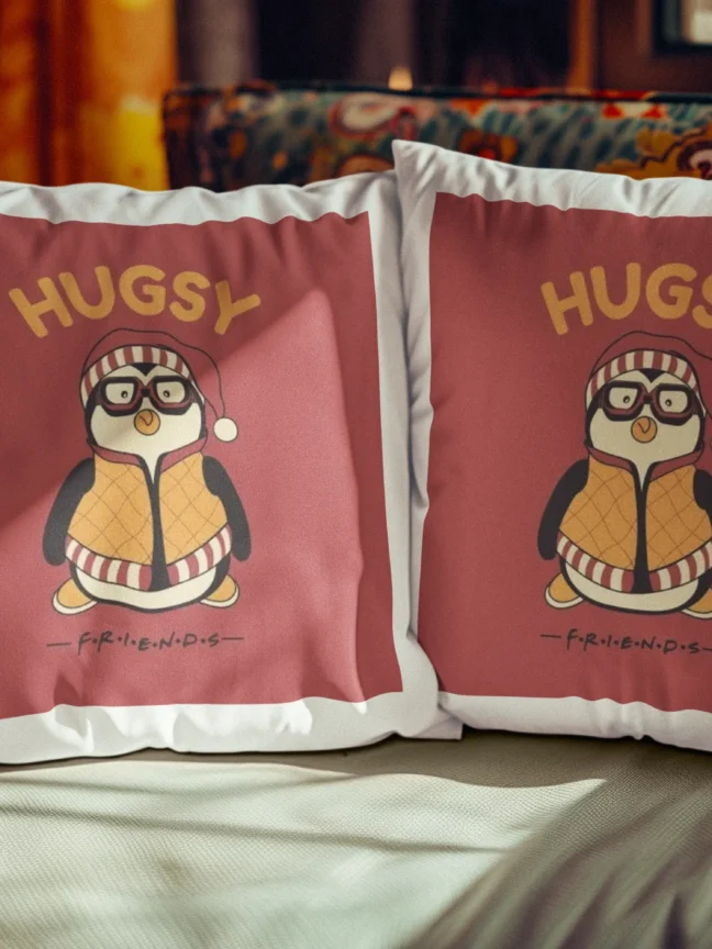Hugsy Cushion size 16 by 16 set of 2 pcs